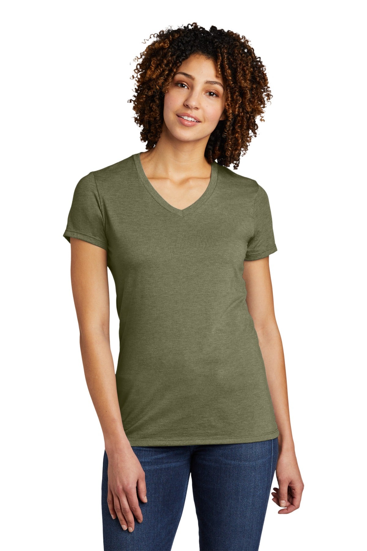 Allmade ®Women&#39;s Tri-Blend V-Neck Tee AL2018