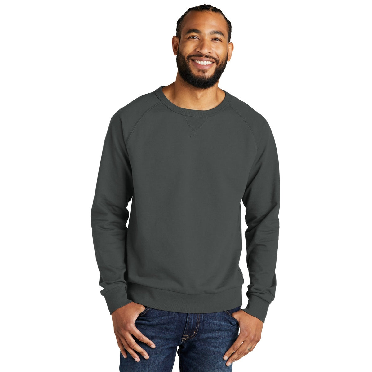 Allmade® Unisex Organic French Terry Crewneck Sweatshirt AL4004