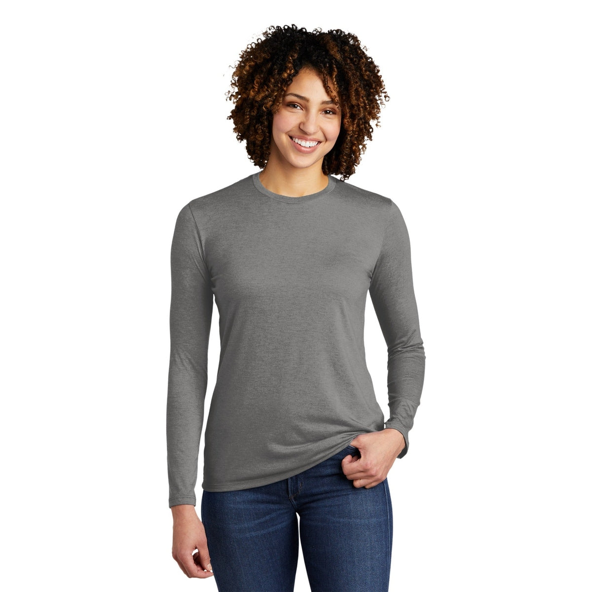 Allmade® Women&#39;s Tri-Blend Long Sleeve Tee AL6008