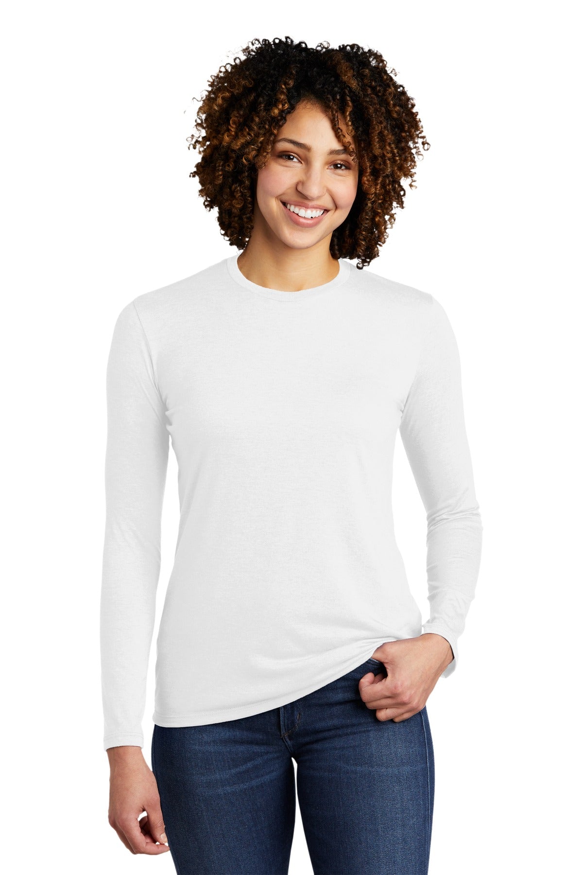 Allmade ® Women&#39;s Tri-Blend Long Sleeve Tee AL6008