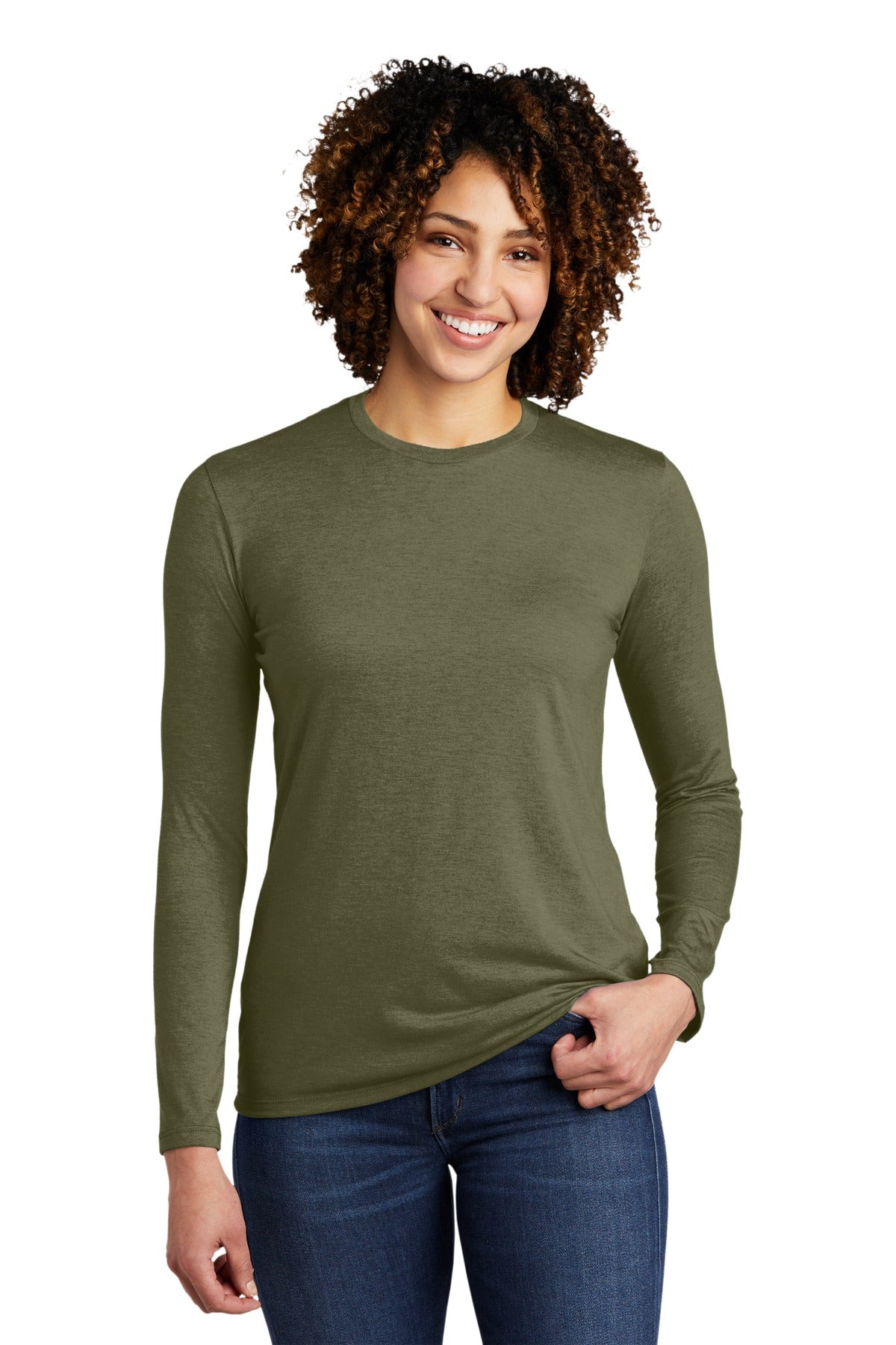 Allmade ® Women&#39;s Tri-Blend Long Sleeve Tee AL6008