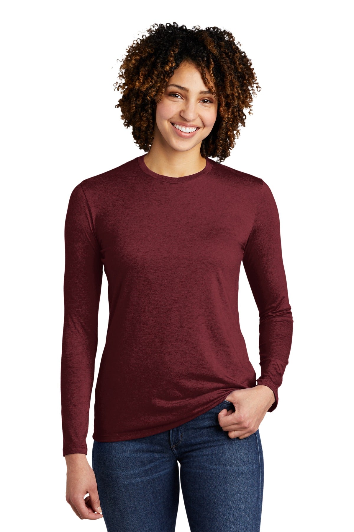 Allmade ® Women&#39;s Tri-Blend Long Sleeve Tee AL6008