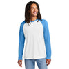 Allmade® Unisex Tri-Blend Long Sleeve Colorblock Raglan AL6009