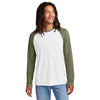 Allmade® Unisex Tri-Blend Long Sleeve Colorblock Raglan AL6009