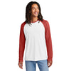 Allmade® Unisex Tri-Blend Long Sleeve Colorblock Raglan AL6009