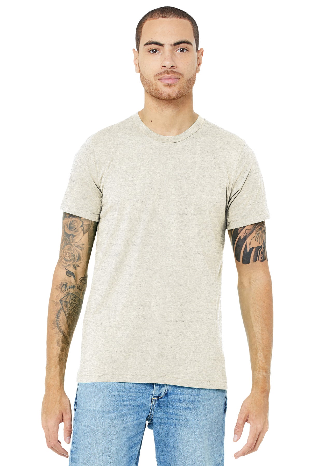 BELLA+CANVAS ? Unisex Triblend Short Sleeve Tee. BC3413