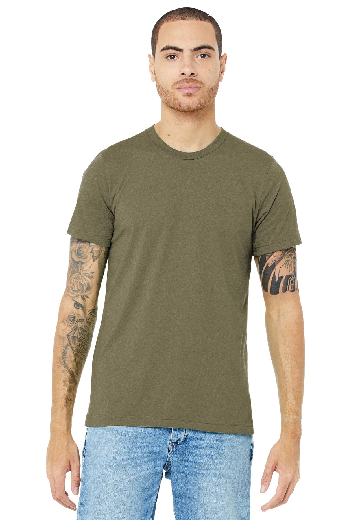 BELLA+CANVAS ? Unisex Triblend Short Sleeve Tee. BC3413