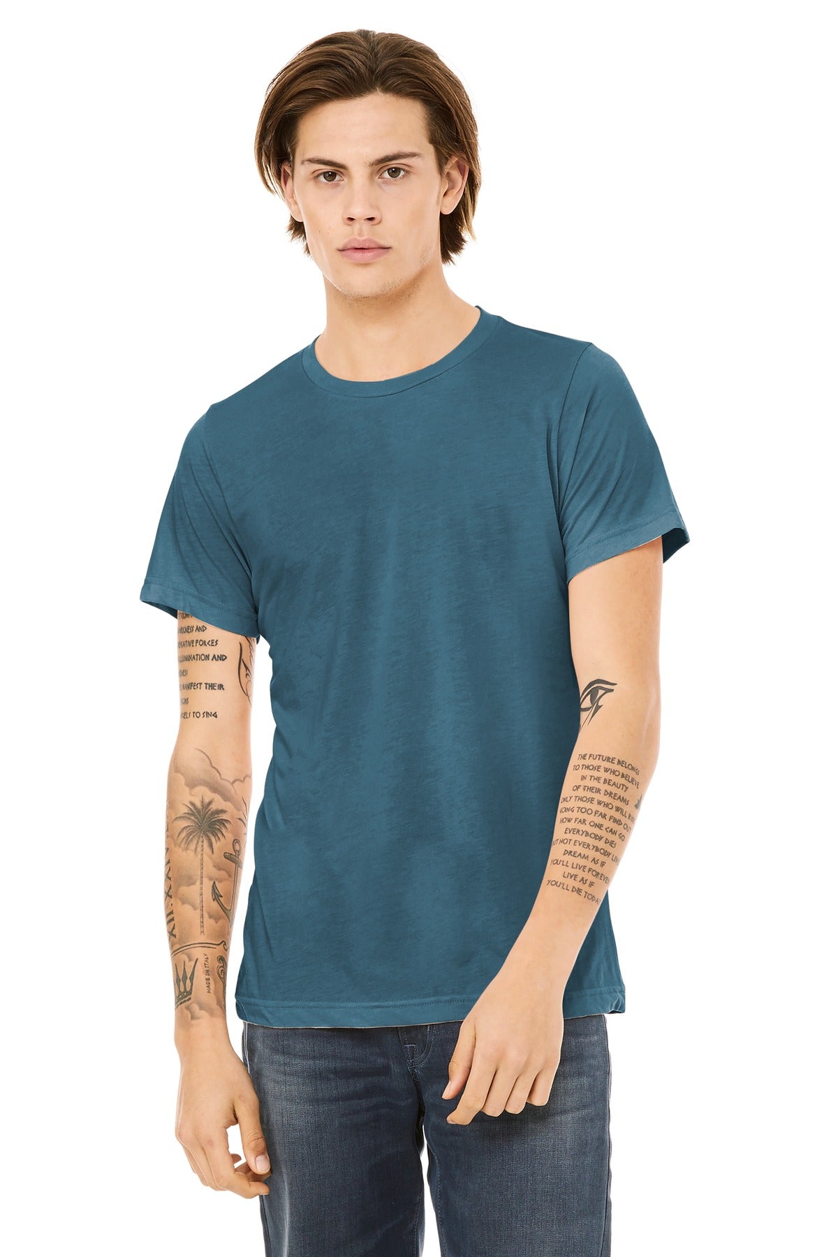 BELLA+CANVAS ? Unisex Triblend Short Sleeve Tee. BC3413