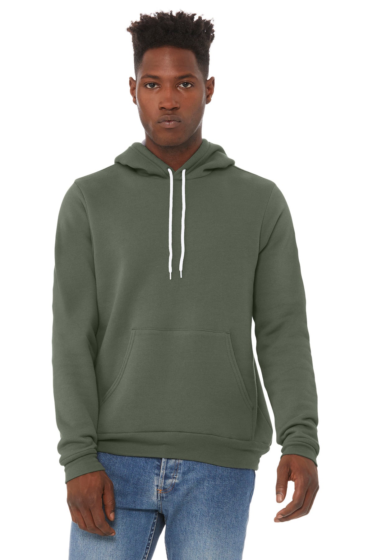 BELLA+CANVAS ? Unisex Sponge Fleece Pullover Hoodie. BC3719