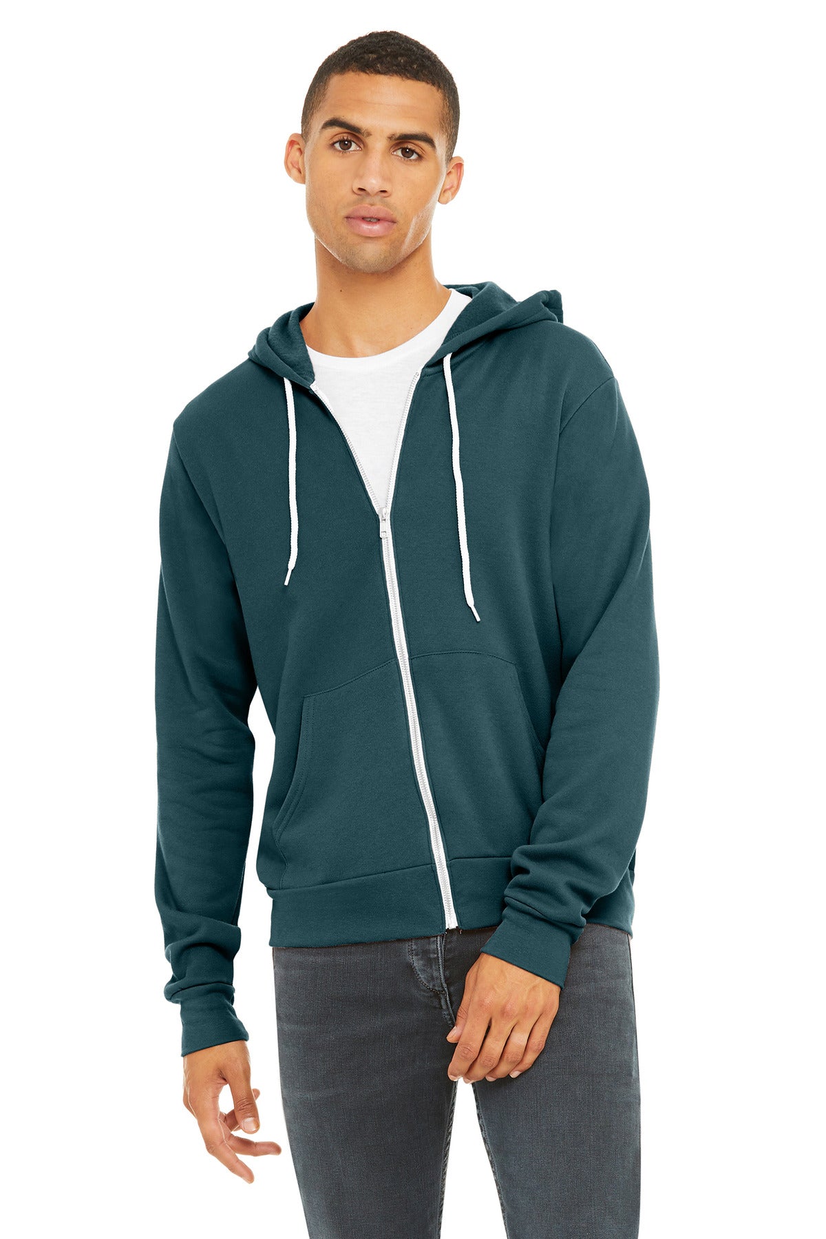 BELLA+CANVAS ? Unisex Sponge Fleece Full-Zip Hoodie. BC3739