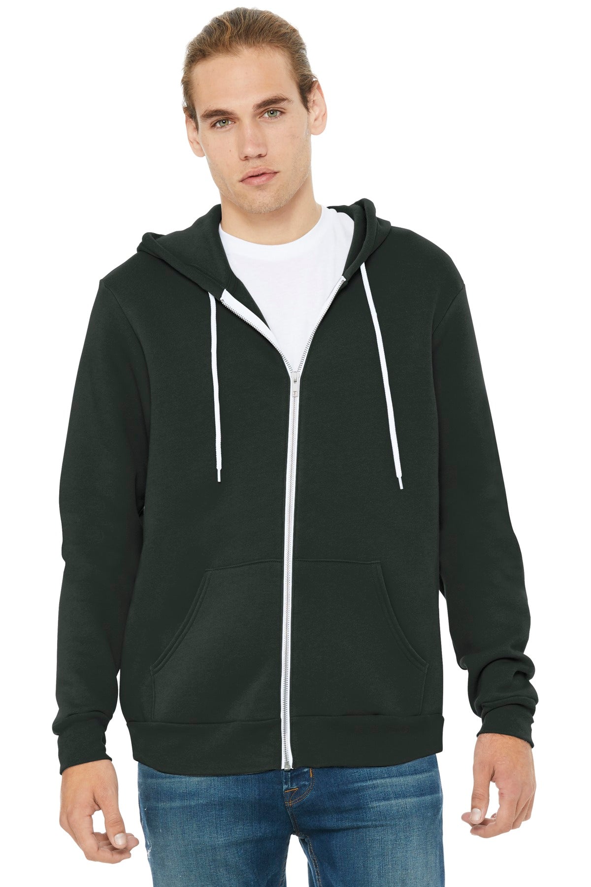 BELLA+CANVAS ? Unisex Sponge Fleece Full-Zip Hoodie. BC3739
