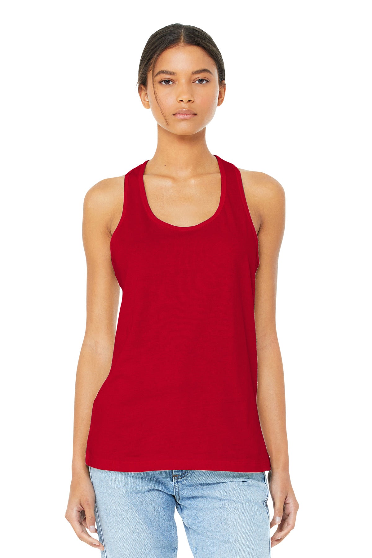 BELLA+CANVAS ? Women&#39;s Jersey Racerback Tank. BC6008