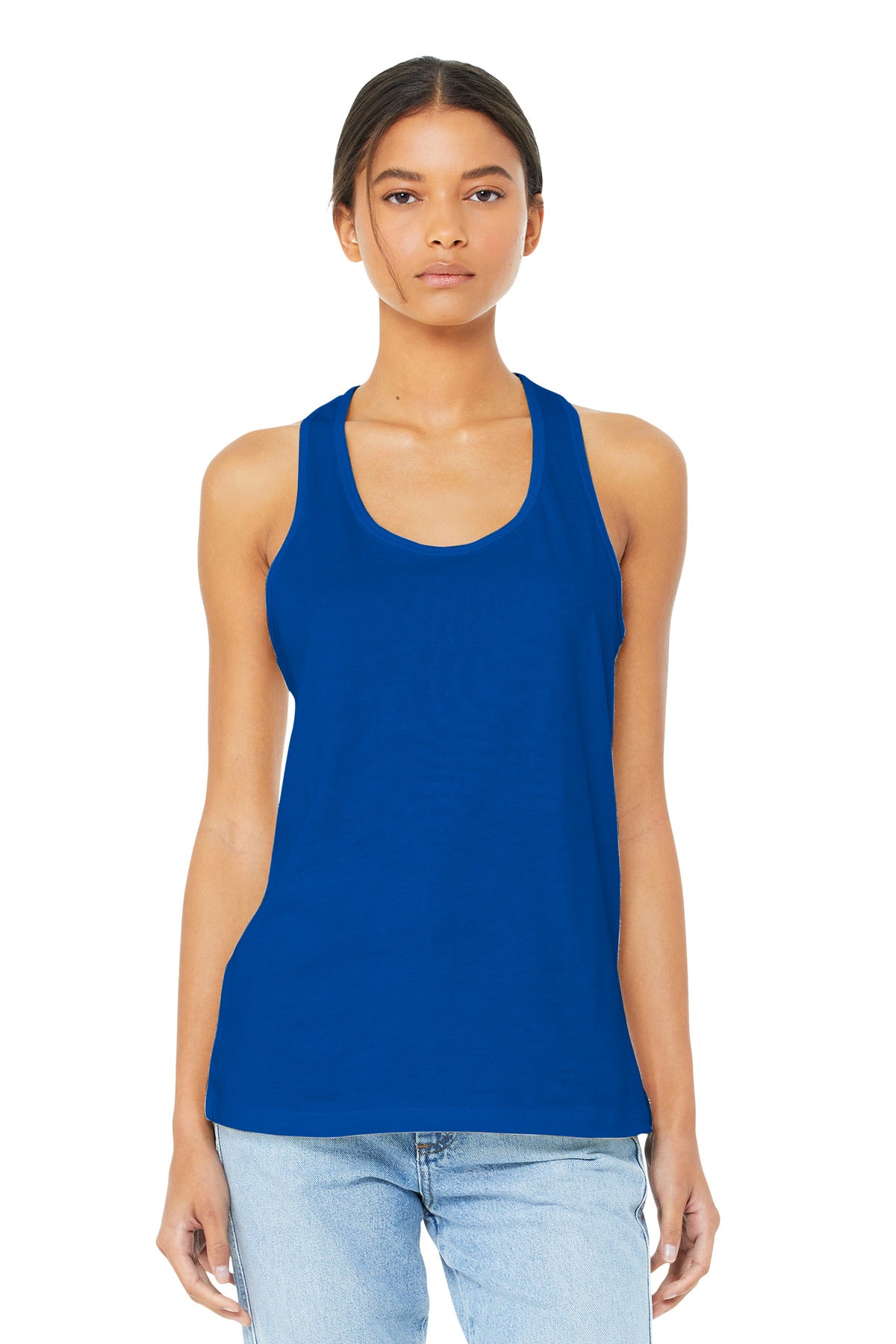BELLA+CANVAS ? Women&#39;s Jersey Racerback Tank. BC6008