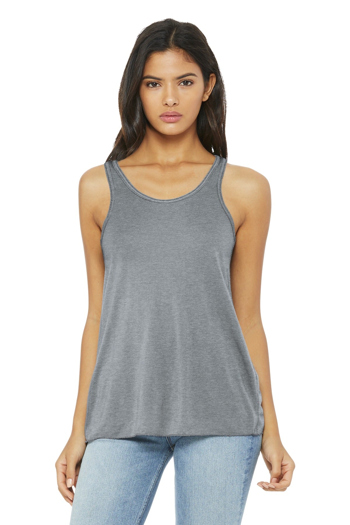 BELLA+CANVAS ? Women&#39;s Flowy Racerback Tank. BC8800