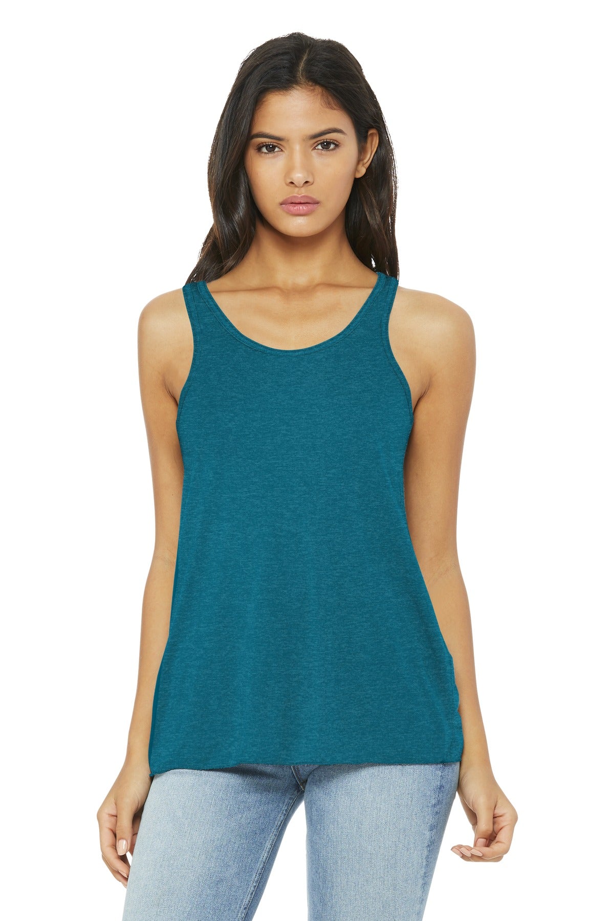 BELLA+CANVAS ? Women&#39;s Flowy Racerback Tank. BC8800