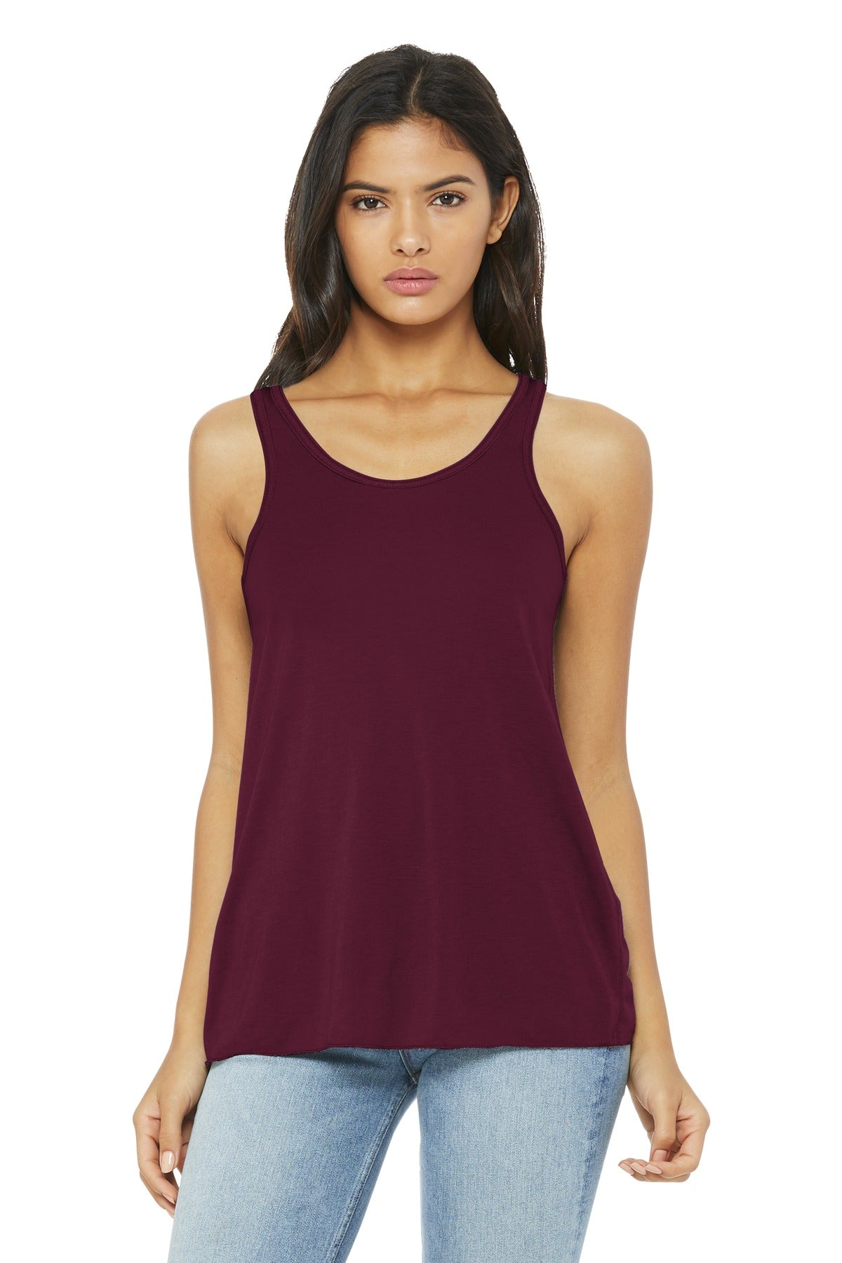 BELLA+CANVAS ? Women&#39;s Flowy Racerback Tank. BC8800