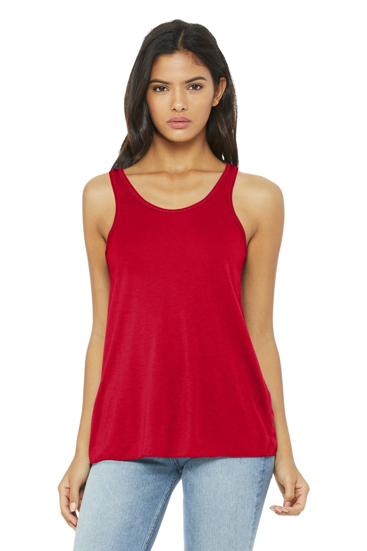 BELLA+CANVAS ? Women&#39;s Flowy Racerback Tank. BC8800