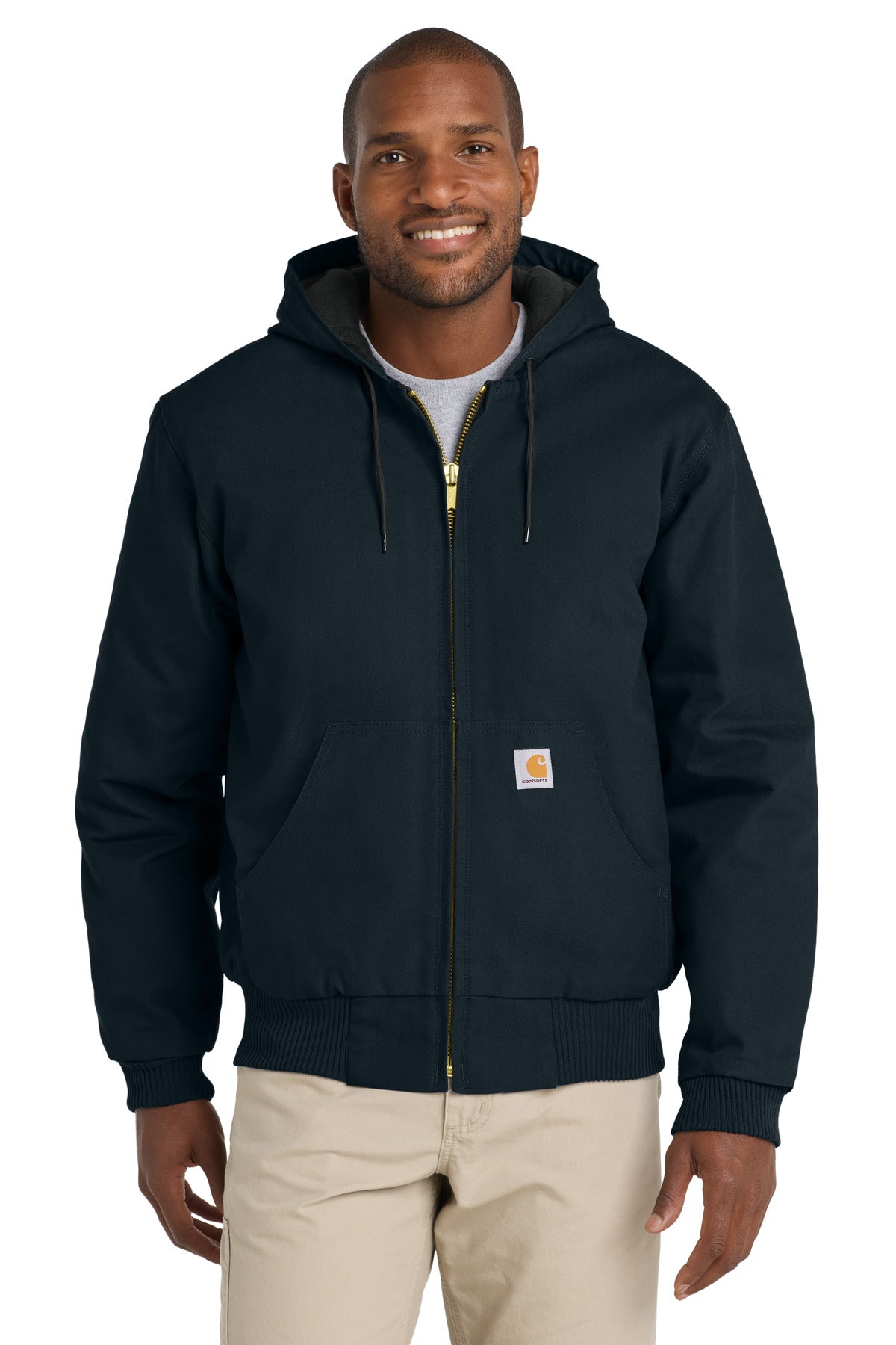 Carhartt® Quilted-Flanne-Lined Duck Active Jac. CT106677