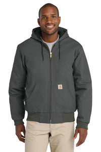 Carhartt® Quilted-Flanne-Lined Duck Active Jac. CT106677