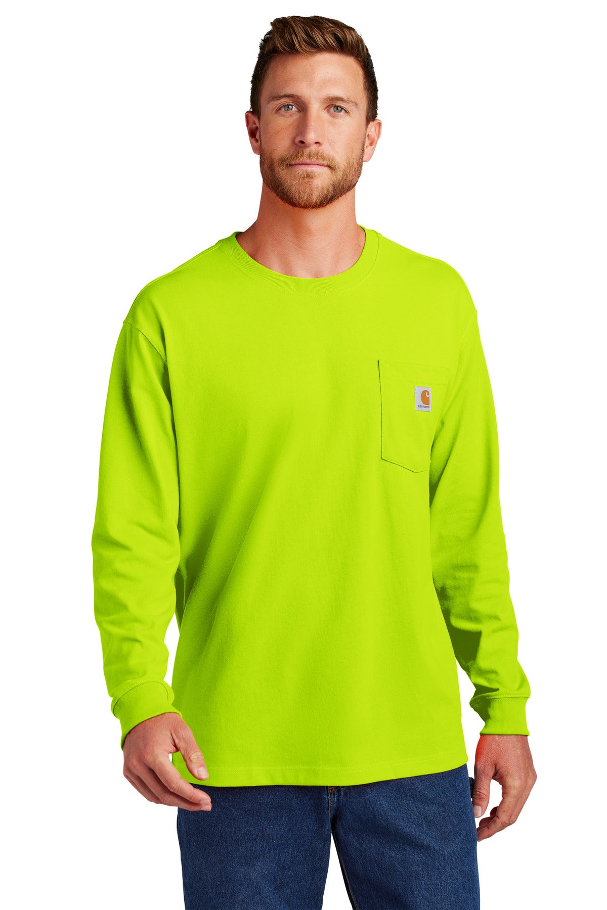 Carhartt® Workwear Pocket Long Sleeve T-Shirt. CTK126