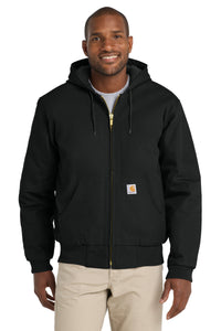 Carhartt® Tall Quilted-Flannel-Lined Duck Active Jac. CTT106677