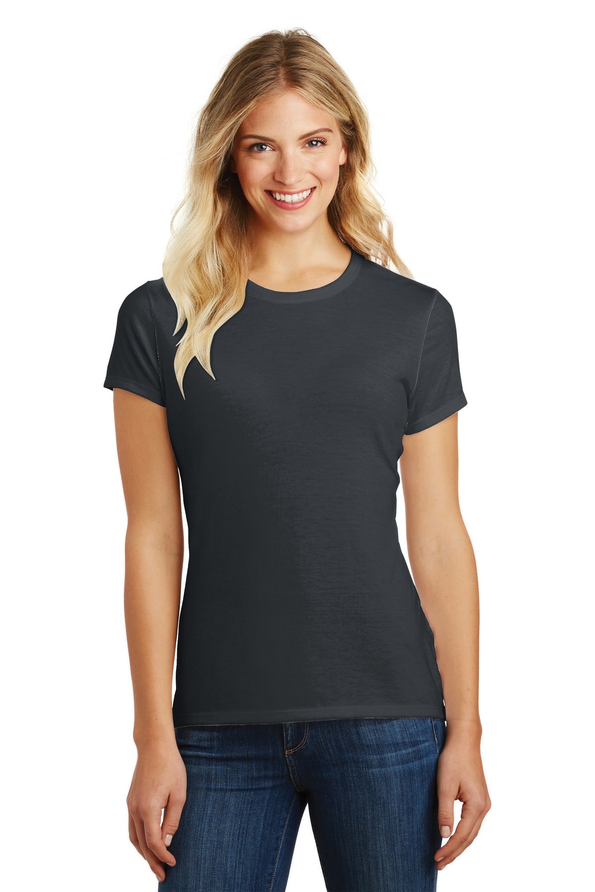 District ® Women&#39;s Perfect Blend® CVC Tee. DM108L