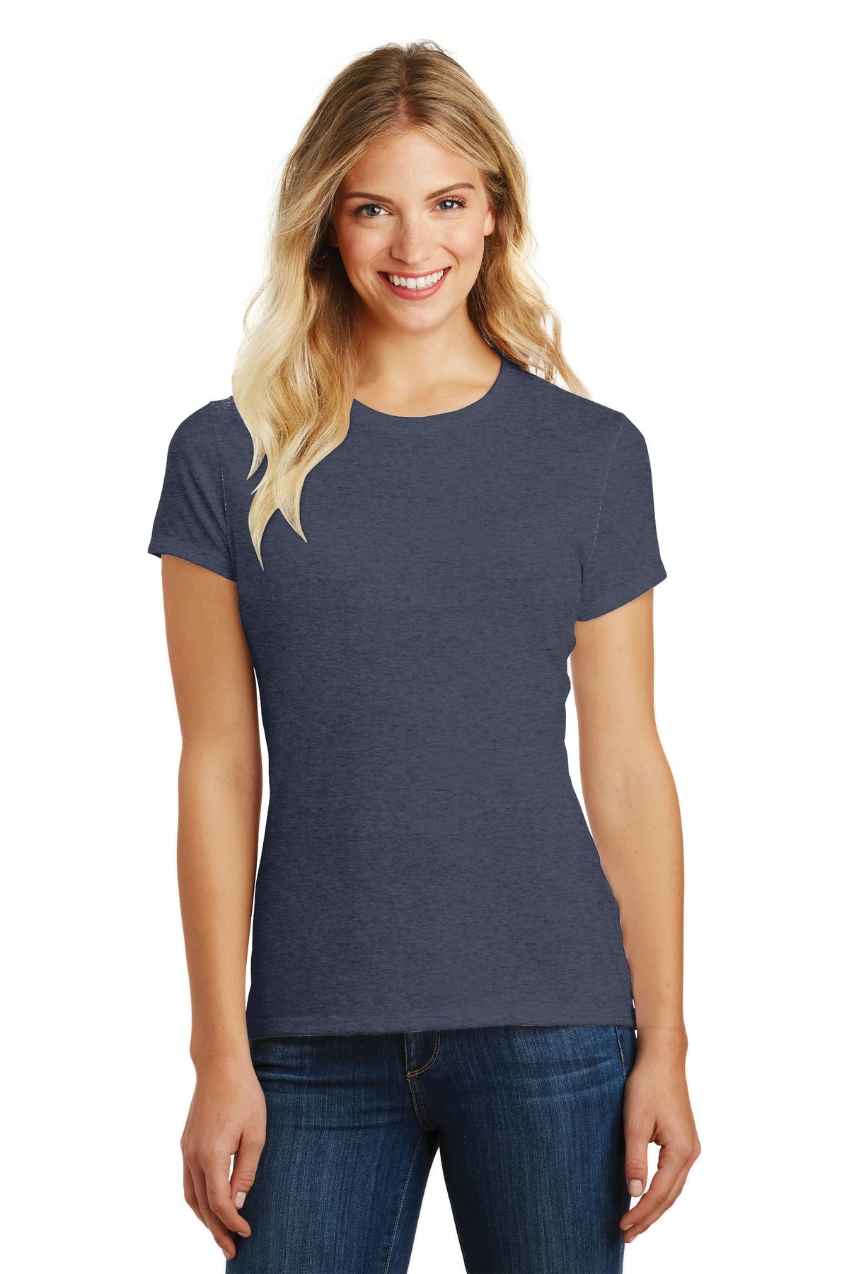 District ® Women&#39;s Perfect Blend® CVC Tee. DM108L
