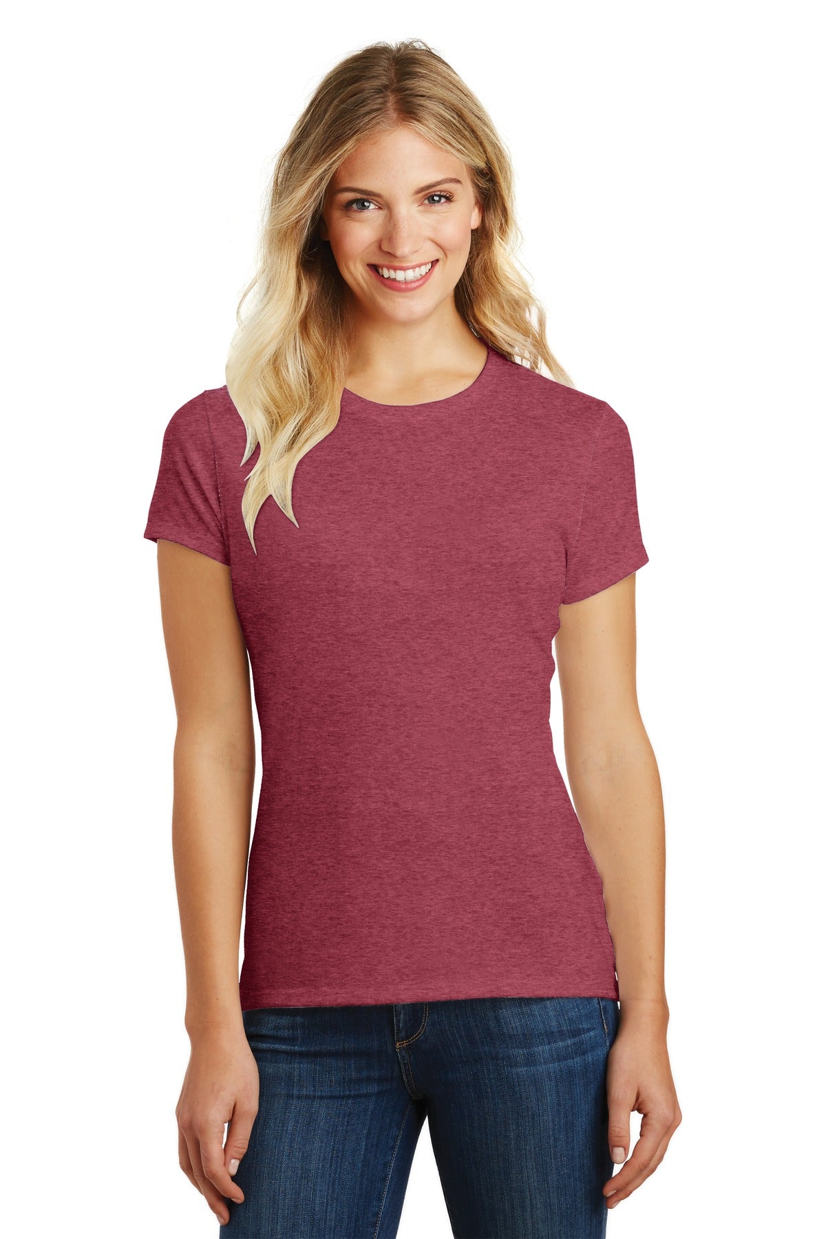 District ® Women&#39;s Perfect Blend® CVC Tee. DM108L