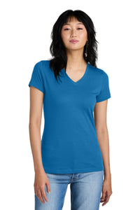 District® - Women's Perfect Weight®  V-Neck Tee. DM1170L