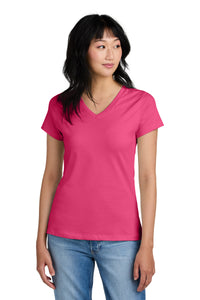 District® - Women's Perfect Weight®  V-Neck Tee. DM1170L