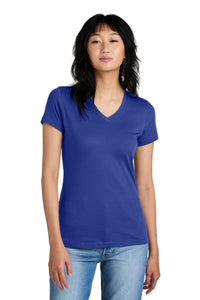 District® - Women's Perfect Weight®  V-Neck Tee. DM1170L