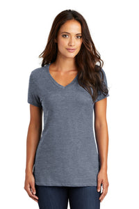 District® - Women's Perfect Weight®  V-Neck Tee. DM1170L