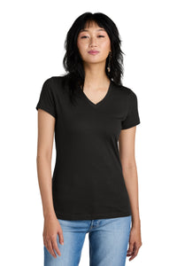 District® - Women's Perfect Weight®  V-Neck Tee. DM1170L