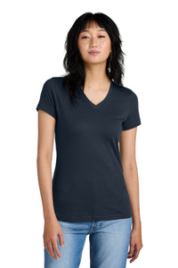 District® - Women's Perfect Weight®  V-Neck Tee. DM1170L