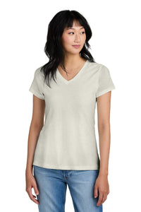 District® - Women's Perfect Weight®  V-Neck Tee. DM1170L