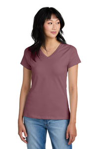 District® - Women's Perfect Weight®  V-Neck Tee. DM1170L
