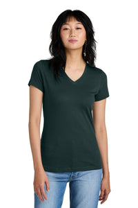 District® - Women's Perfect Weight®  V-Neck Tee. DM1170L