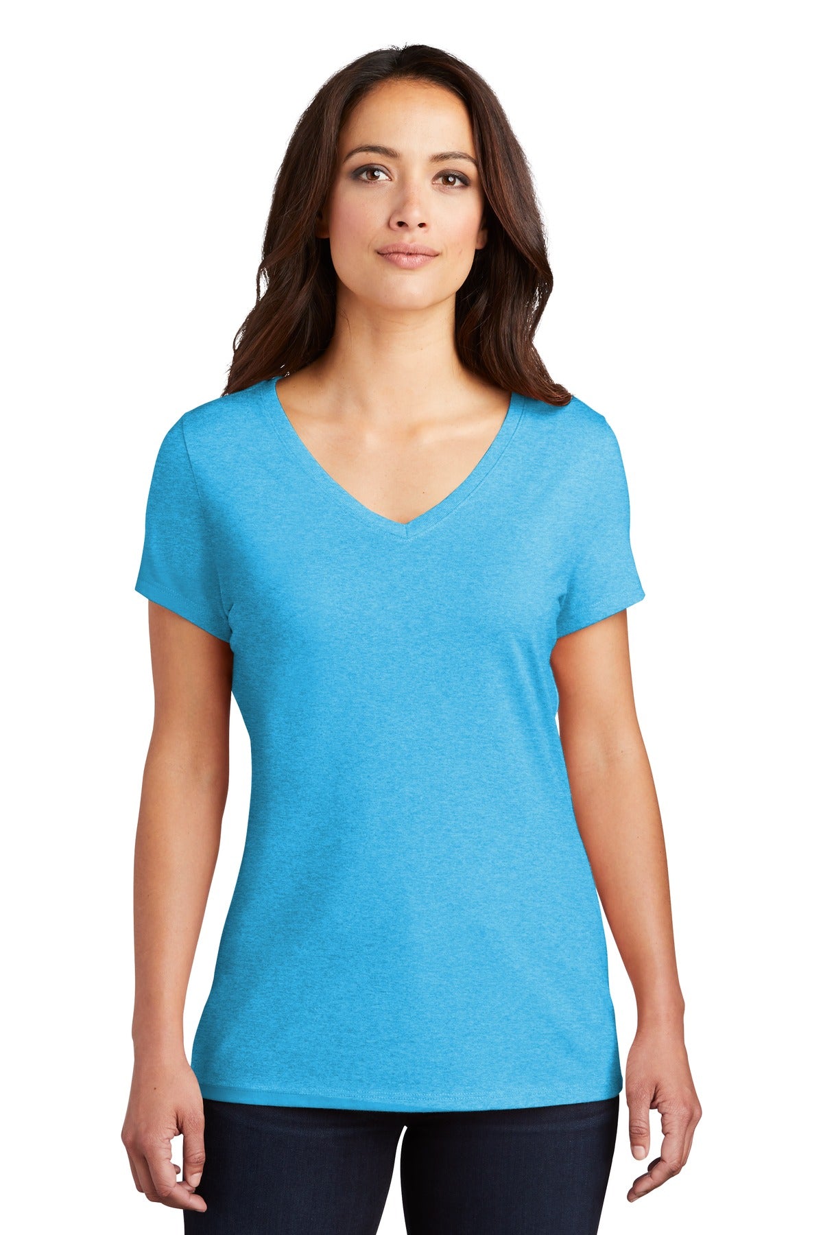 District® Women&#39;s Perfect Tri® V-Neck Tee. DM1350L