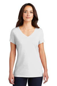 District® Women's Perfect Tri® V-Neck Tee. DM1350L