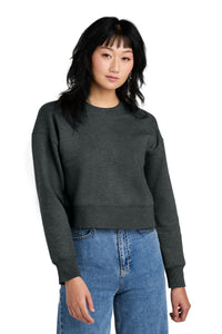 District ® Women's Perfect Weight ® Fleece Cropped Crew DT1105