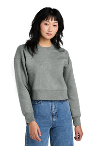District ® Women's Perfect Weight ® Fleece Cropped Crew DT1105