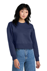 District ® Women's Perfect Weight ® Fleece Cropped Crew DT1105