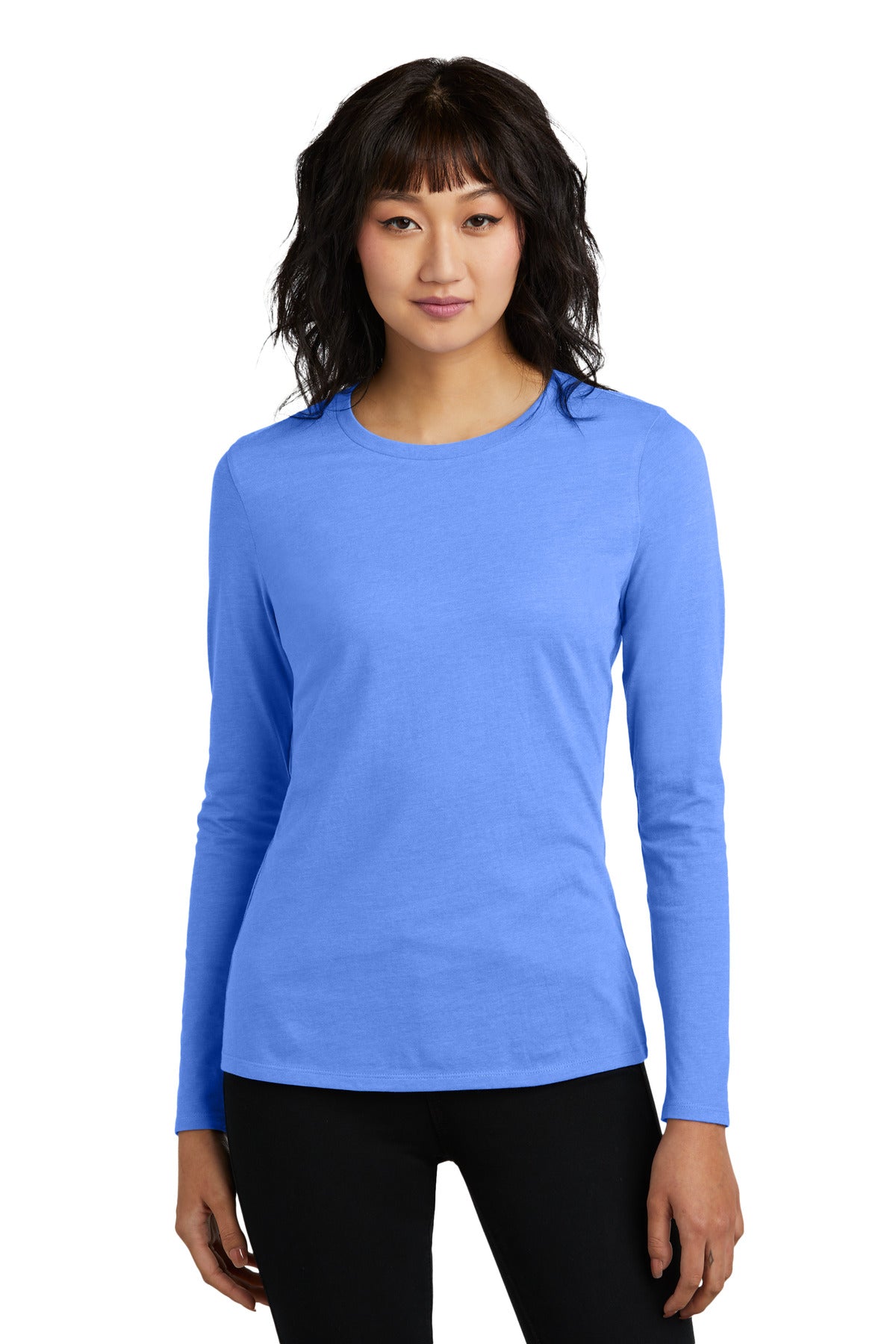 District® Women&#39;s Perfect Blend® CVC Long Sleeve Tee DT110