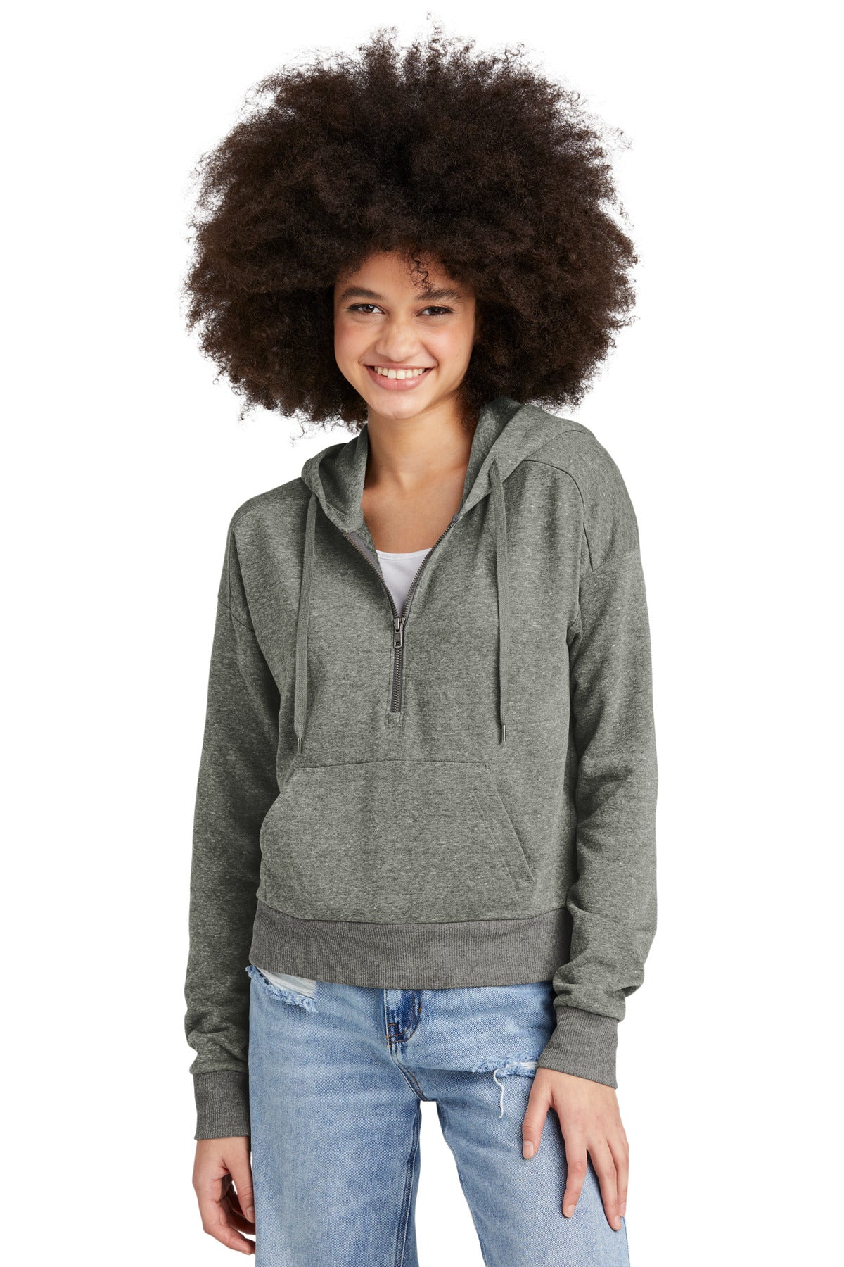 District® Women&#39;s Perfect Tri® Fleece 1/2-Zip Pullover DT1311