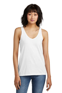 District® Women's Perfect Blend® CVC V-Neck Tank DT154