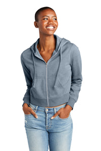 District® Women's V.I.T.® Fleece Full-Zip Hoodie DT6103