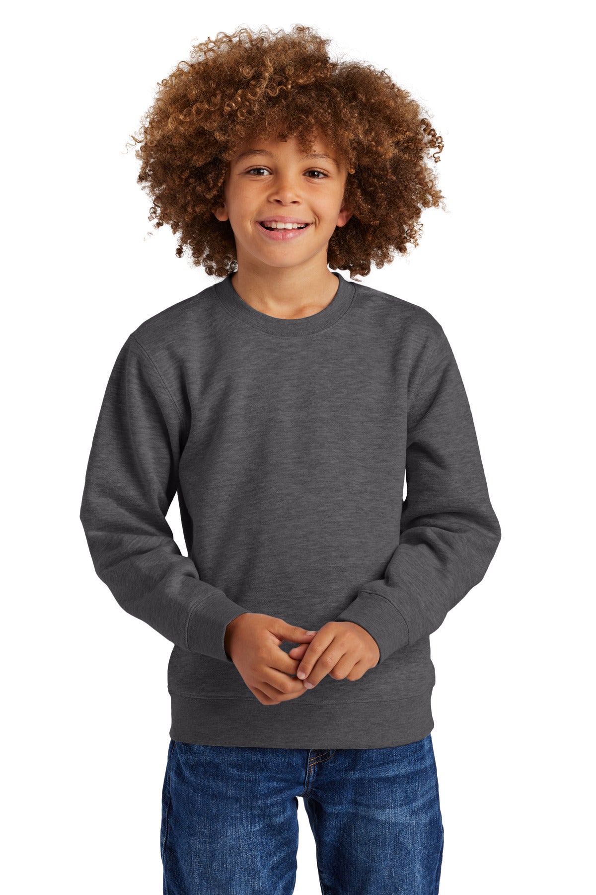 District® Youth V.I.T.® Fleece Crew DT6104Y