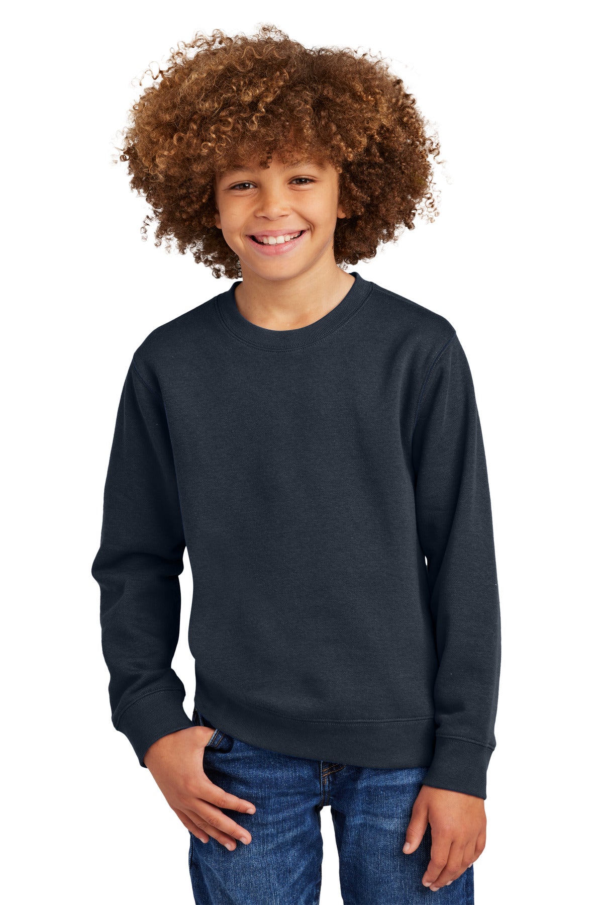 District® Youth V.I.T.® Fleece Crew DT6104Y