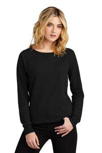 District® Women's Featherweight French Terry® Long Sleeve Crewneck DT672