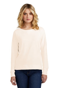 District® Women's Featherweight French Terry® Long Sleeve Crewneck DT672